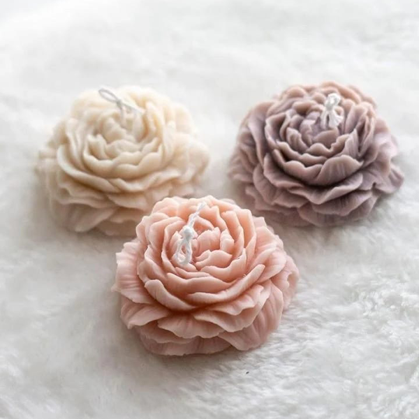 Flower Candle - Quantity: Two Candles